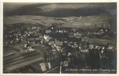 Luftkurort Schömberg vom Flugzeug aus
