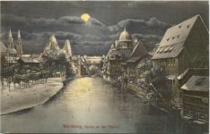 Nürnberg Partie an der Pegnitz