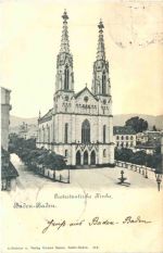 Protestantische Kirche. Baden-Baden