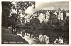 Tübingen Neckarpartie mit Schloß
