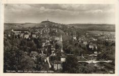 Tübingen.Blick von der Lichtenberger Höhe