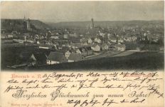 Biberach Herzlichen Glückwunsch zum neuen Jahre