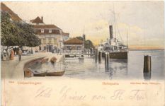 Ueberlingen Hafenpartie Gebrüder Metz, Tübingen.