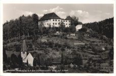 Luftkurort Neuenbürg a. d. Enz (Schwarzwald). Blick auf Schloss
