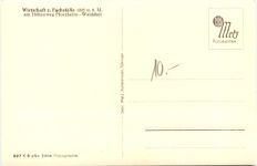 Wirtschaft z. Fuchsfalle 1005 m . M. am Hohenweg Pforzheim-Waldshut