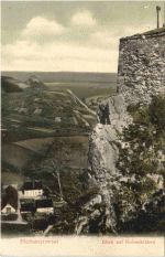 Hohentwiel Blick auf Hohenkrähen