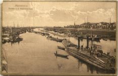 Mannheim Neckar v. d. Neckarbrücke