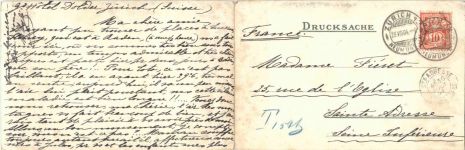 Zürich - Klappkarte