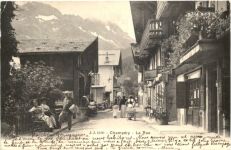 Champery - La rue