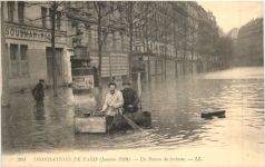 Paris - La Crue de la Seine 1910