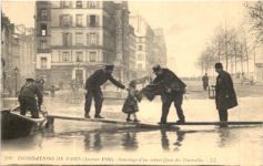 Paris - La Crue de la Seine 1910