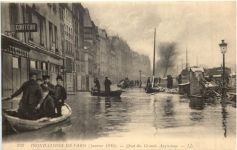 Paris - La Crue de la Seine 1910