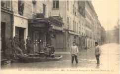 Paris - La Crue de la Seine 1910