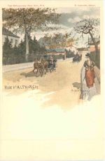 Mulhouse - Rue d Altkirch - Litho