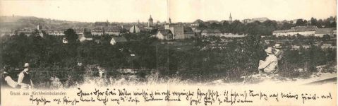 Gruss aus Kirchheimbolanden - Klappkarte