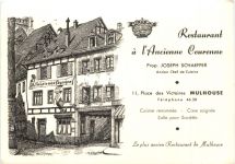 Mulhouse - Restaurant a l Ancienne Couronne