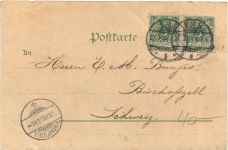 Gruss aus Bad Ems - Litho