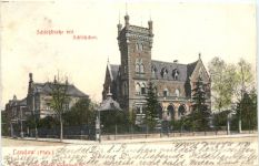 Landau - Schlosstrasse mit Schlösschen