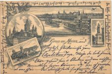 Gruss aus Mainz - Vorläufer 1894