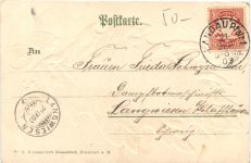Gruss aus Landau Pfalz - Litho