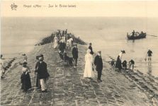 Heyst sur Mer - Sur le Brise-lames