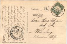 Gruss aus Röttingen a. Tauber - Gasthof zum Ochsen