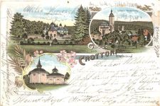 Gruss aus Crottorf - Friesenhagen - Litho