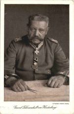 General Feldmarschall von Hindenburg