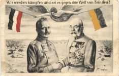 Kaiser Wilhelm II und Franz Josef