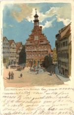 Esslingen - Das Alte Rathaus - Litho