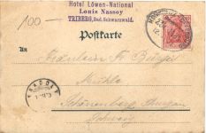 Gruss aus Triberg - Litho