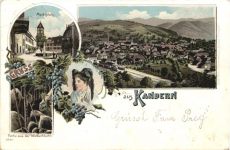 Gruss aus Kandern - Litho