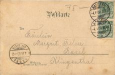 Gruss aus Kandern - Litho
