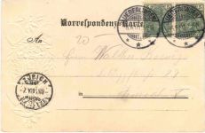 Gruss vom Bodensee - Litho - Prägekarte
