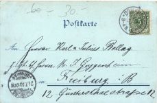 Gruss aus Donaueschingen - Litho