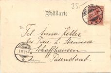 Gruss aus Waldshut - Litho