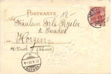 St. Blasien - Litho - Prägekarte