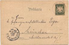 Gruss vom Starnberger See - Litho