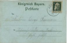 Gruss aus Teisnach - Litho