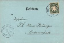 Gruss aus Meiningen - Villen - Litho