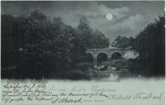 Gruss aus Erlangen - Eisenbahnbrücke