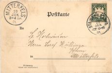 Gruss aus der Reconvalescenten-Anstalt Kostenz bei Englmar