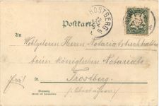 Gruss aus Landshut - Litho