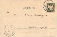 Gruss vom Bamberg- Litho