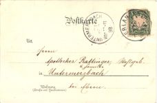 Gruss aus Erlangen - Litho