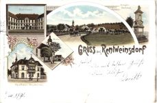 Gruss aus Rentweinsdorf - Litho