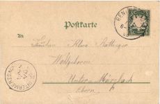 Gruss aus Rentweinsdorf - Litho