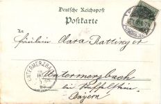 Gruss aus Müjöhausen in Th. - Litho