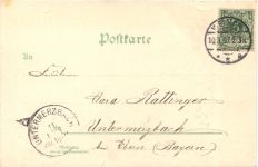 Gruss aus Wilhelmshaven - Litho 1897