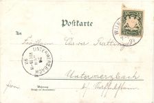 Wunsiedel - Gruss aus dem Fichtelgebirge - Litho